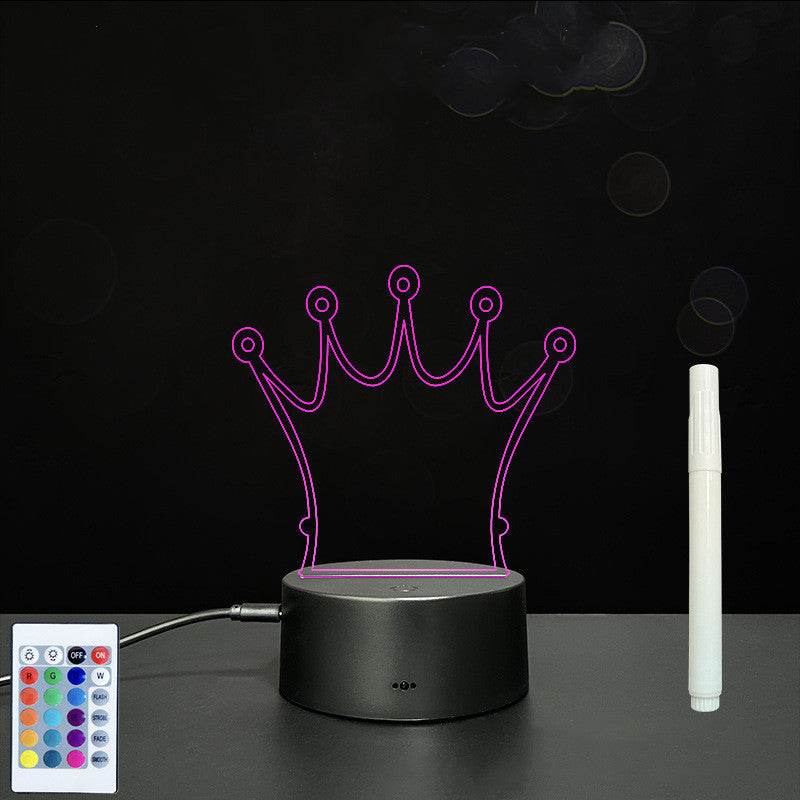 3D Acrylic Board Handwriting Message Board LED Light - ProTrendyz