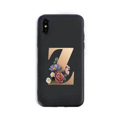 26 English Alphabet Silicone Phone Cases - ProTrendyz