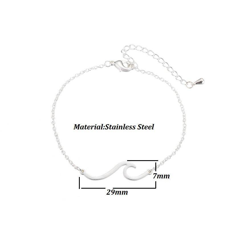 Women's Fashion Simple Wave HAILANG Necklace Bracelet - ProTrendyz