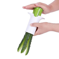 Creative Vegetable Cutters Fruit Kitchen Cucumber Carrot Divider Strawberry Slicer Splitter Kitchen Gadget Accessories - ProTrendyz