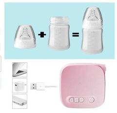 Automatic Milk Pumps Kit Electric Breast Natural Suction Enlarger Feeding Bottle USB Breast Milksucker BM - ProTrendyz