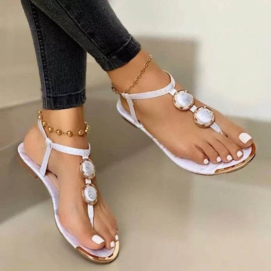 Women's Flat Sandals Summer Beach Shoes - ProTrendyz