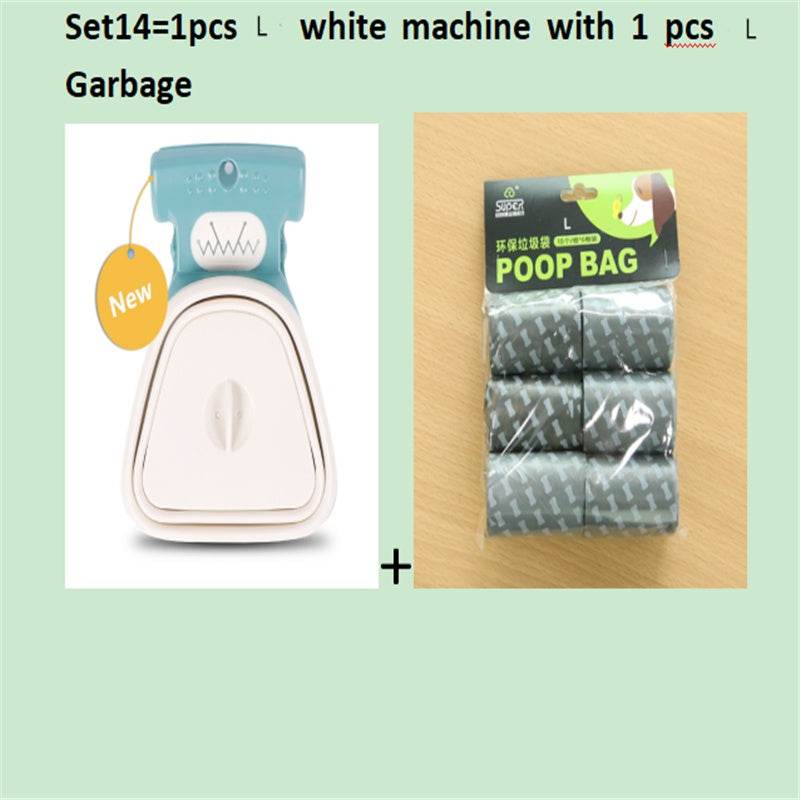 Dog Pet Travel Foldable Pooper Scooper With 1 Roll Decomposable bags Poop Scoop Clean Pick Up Excreta Cleaner Epacket Shipping - ProTrendyz