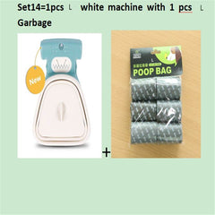 Dog Pet Travel Foldable Pooper Scooper With 1 Roll Decomposable bags Poop Scoop Clean Pick Up Excreta Cleaner Epacket Shipping - ProTrendyz
