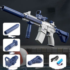 Space Water Gun Electric Automatic Water Absorption Water Fights Toy Outdoor Beach Swimming Pool Bath Toys For Children Kid Gift - ProTrendyz