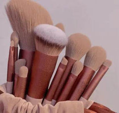 13Pcs Makeup Brush Set Make Up Concealer Brush Blush Powder Brush Eye Shadow Highlighter Foundation Brush Cosmetic Beauty Tools - ProTrendyz