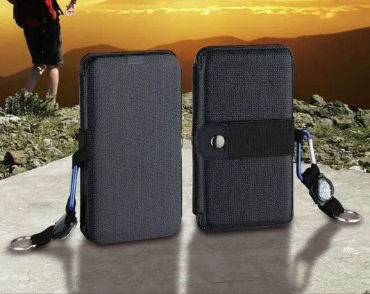 Compact Outdoor 8W folding solar charger Direct charging collapsible solar package Off-road emergency mobile power supply - ProTrendyz