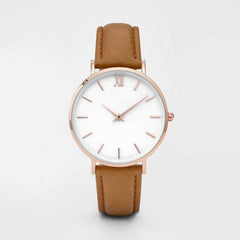 Fashion Women Watches Leather Quartz Watch for Ladies Clocks - ProTrendyz