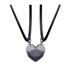 Creative Magnet Necklace Love Heart Broken Men And Women - ProTrendyz