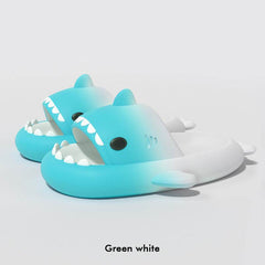 Gradient Shark Slippers Men's Home Bathroom Non-slip - ProTrendyz