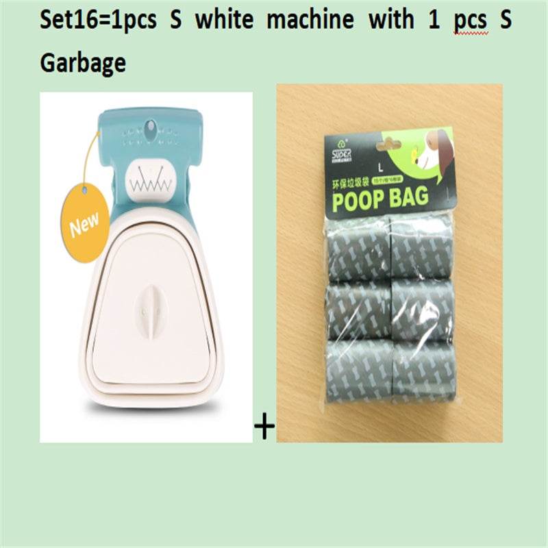 Dog Pet Travel Foldable Pooper Scooper With 1 Roll Decomposable bags Poop Scoop Clean Pick Up Excreta Cleaner Epacket Shipping - ProTrendyz