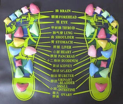 Reflexology Foot Massage Pad Cobblestone Walk Massager Mat Pain Relief Health Care Acupressure Mat - ProTrendyz