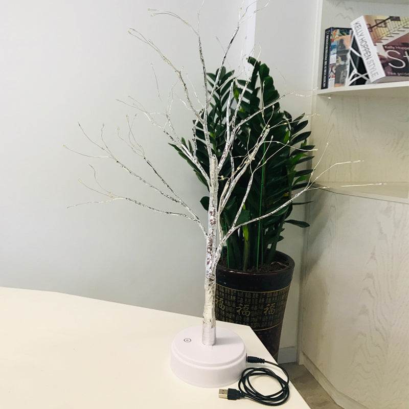 Tree Light Touch Switch Pearl Star Night Light - ProTrendyz