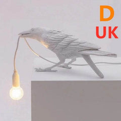 Creative Auspicious Bird Resin Wall Lamp Decoration - ProTrendyz