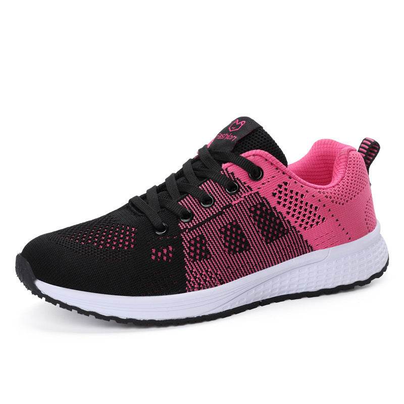 Flat Board Shoe Tide Shoe Net Top Casual Single Shoe - ProTrendyz