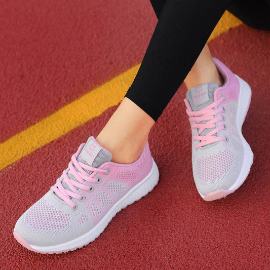 Flat Board Shoe Tide Shoe Net Top Casual Single Shoe - ProTrendyz