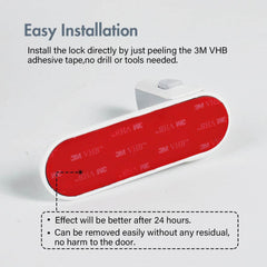 Children's Door Lever Lock Opening Artifact Anti-cat Anti-pet Room Easy To Install And Use - ProTrendyz