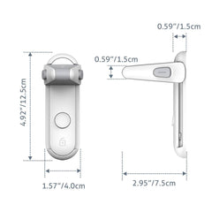 Children's Door Lever Lock Opening Artifact Anti-cat Anti-pet Room Easy To Install And Use - ProTrendyz
