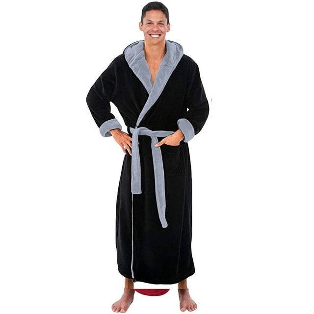 Men's Pajamas Winter Solid Color Home Wear - ProTrendyz