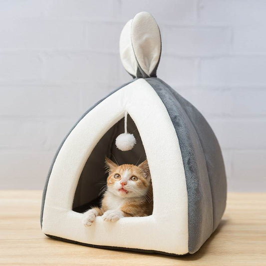 Cat House Cat House Villa Cat Bed Small Dog Kennel - ProTrendyz