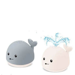 Baby Cute Cartoon Whale Floating Spraying Water Bath Toys With Light Music LED Light Baby Toys US - ProTrendyz