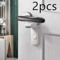Children's Door Lever Lock Opening Artifact Anti-cat Anti-pet Room Easy To Install And Use - ProTrendyz