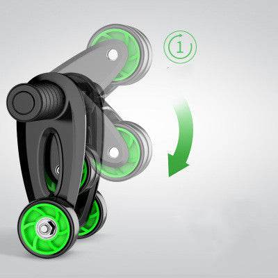 Foldable Abdominal Wheel Abdominal Muscle Wheel Roller Home Fitness Equipment - ProTrendyz