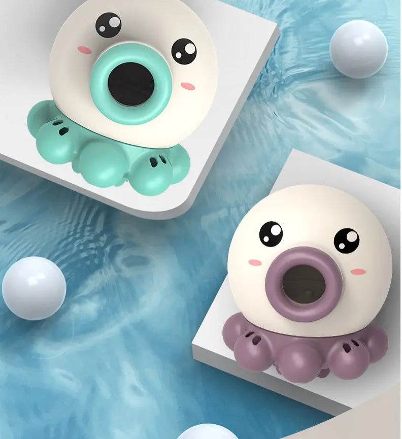 Octopus Fountain Bath Toy Water Jet Rotating Shower Bathroom Toy Summer Water Toys Sprinkler Beach Toys Kids Water Toys - ProTrendyz