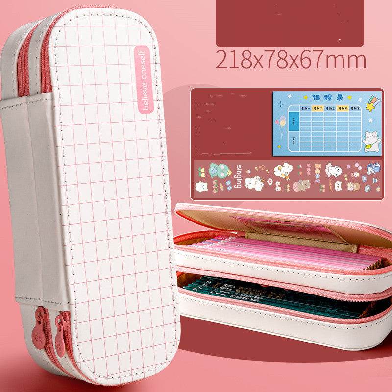 Cute Pencil Case Simple Pencil Case Boy Stationery Box Bag Creative Multifunctional - ProTrendyz