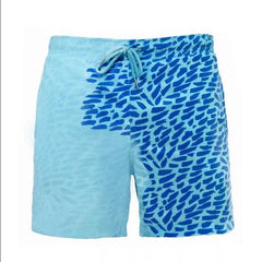 Magical Change Color Beach Shorts Summer Men Swimming Trunks Swimwear Swimsuit Quick Dry bathing shorts Beach Pant - ProTrendyz