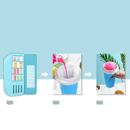 Net Celebrities Pinch The Into An Ice And Quickly Make A Smoothie Cup - ProTrendyz