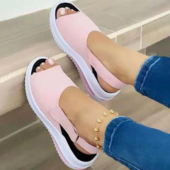 Velcro Casual Summer Women Sandals Fish Mouth Sandals ProTrendyz