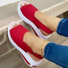 Velcro Casual Summer Women Sandals Fish Mouth Sandals ProTrendyz