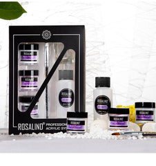 Nail Powder Acrylic System Kit Professional Nail Art Tool Set Contain Glass Cup Acrylic Liquid Extention Carving Manicure - ProTrendyz