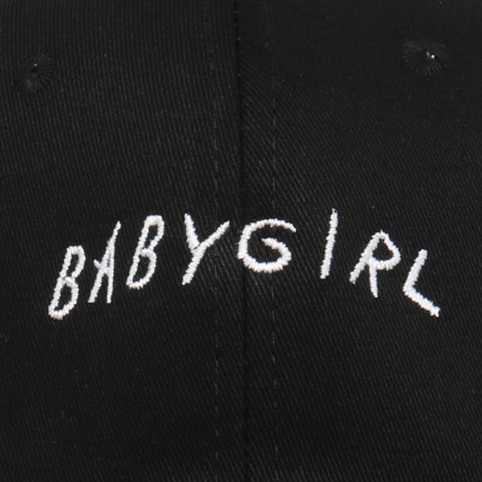 BABYGIRL Letter Embroidered Baseball Cap Spring New Product Cap Outdoor Sports Sun Visor - ProTrendyz