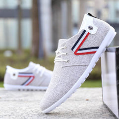 Men'S Soft-Soled Canvas Shoes, Sports And Leisure Old Beijing Cloth Shoes, Peas Shoes - ProTrendyz