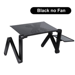Folding Desk Retractable Adjustable Study Desk In Bed Aluminum Alloy Notebook Computer Bracket Lazy Desk - ProTrendyz