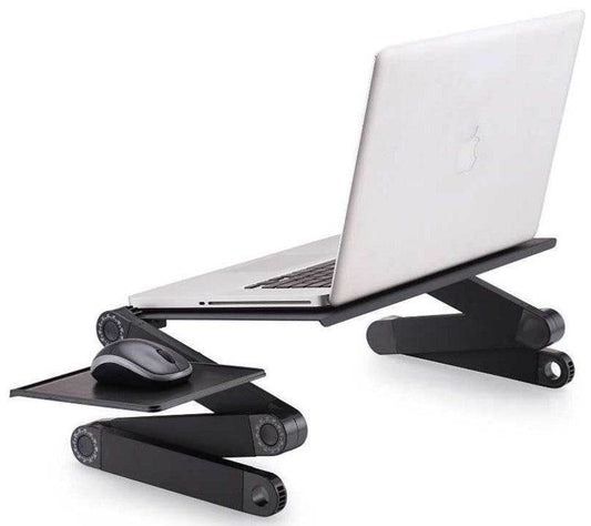 Folding Desk Retractable Adjustable Study Desk In Bed Aluminum Alloy Notebook Computer Bracket Lazy Desk - ProTrendyz