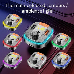 Car MP3 Bluetooth Player PD QC3.0 Fast Charge Car Charger - ProTrendyz