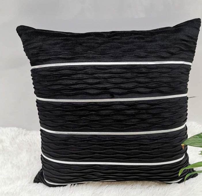 Simple Luxury Striped Velvet Pillow Cover Pillow Cushion Cover Pillow Case Covers for Sofa Flannel Velvet Sofa Cushion Cover - ProTrendyz