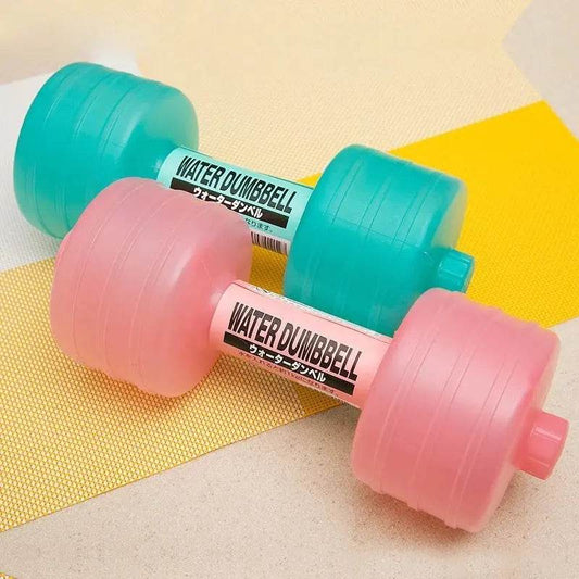 Body Building Water Dumbbell Weight Dumbbells Slimming Fitness Gym Equipment Yoga for Training Sport Plastic Bottle Exercise Unique - ProTrendyz