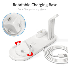 Three-In-one Wireless Charger Watch Headset Wireless Charger Bracket - ProTrendyz