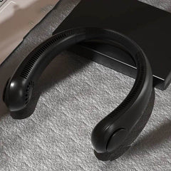 Leafless Hanging Neck Fan Usb Charging Lazy Silent Fan for Heat Summer Sweat Hot Enviorments - ProTrendyz