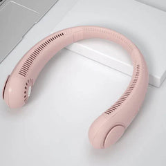 Leafless Hanging Neck Fan Usb Charging Lazy Silent Fan for Heat Summer Sweat Hot Enviorments - ProTrendyz