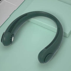 Leafless Hanging Neck Fan Usb Charging Lazy Silent Fan for Heat Summer Sweat Hot Enviorments - ProTrendyz