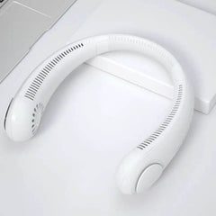 Leafless Hanging Neck Fan Usb Charging Lazy Silent Fan for Heat Summer Sweat Hot Enviorments - ProTrendyz