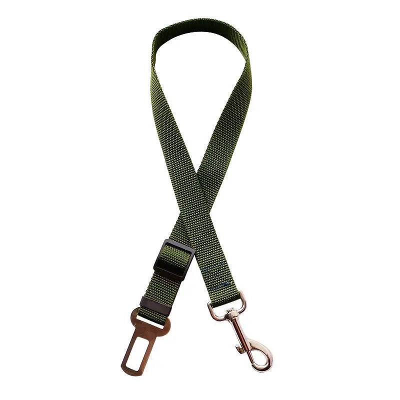 Adjustable Pet Cat Dog Car Seat Belt Pet Seat Vehicle Dog Harness Lead Clip Safety Lever Traction Dog Collars Dogs Accessoires Pets Products - ProTrendyz