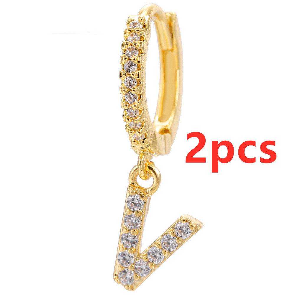 26 Letter Earrings Jewelry - ProTrendyz