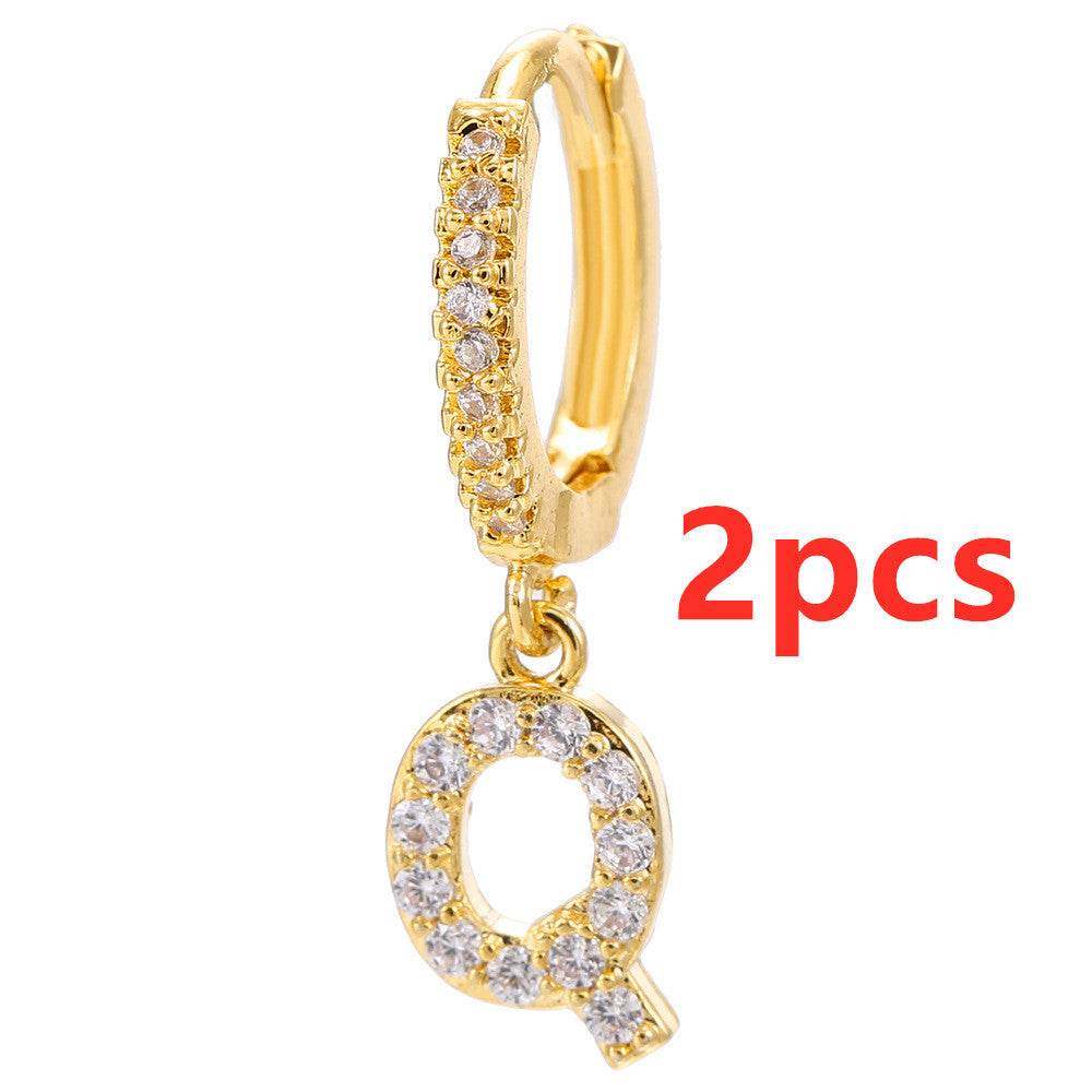 26 Letter Earrings Jewelry - ProTrendyz