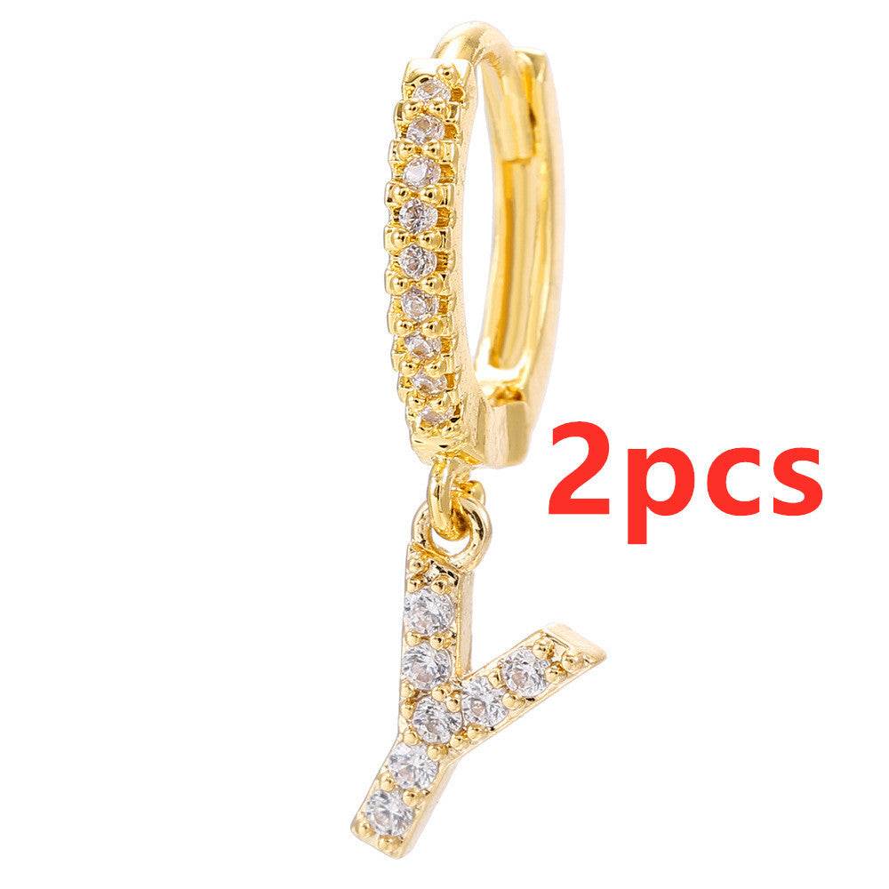 26 Letter Earrings Jewelry - ProTrendyz